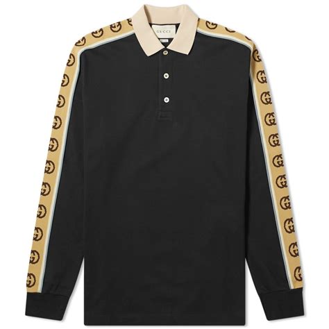 kids gucci polo shirt|Gucci long sleeve polo shirt.